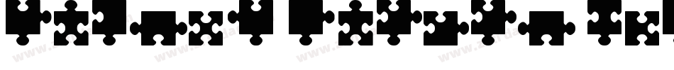 Jigsaw Pieces TFB字体转换